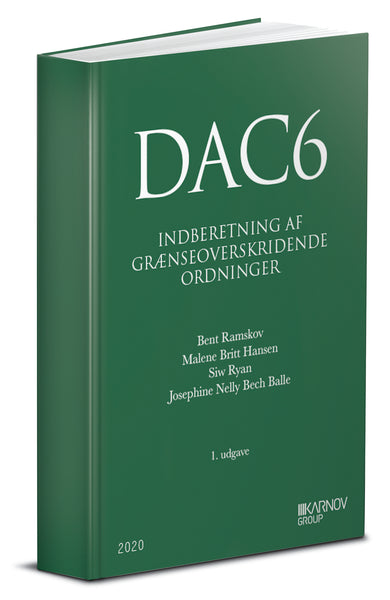 Bog: Indberetning af grænseoverskridende ordninger - DAC6