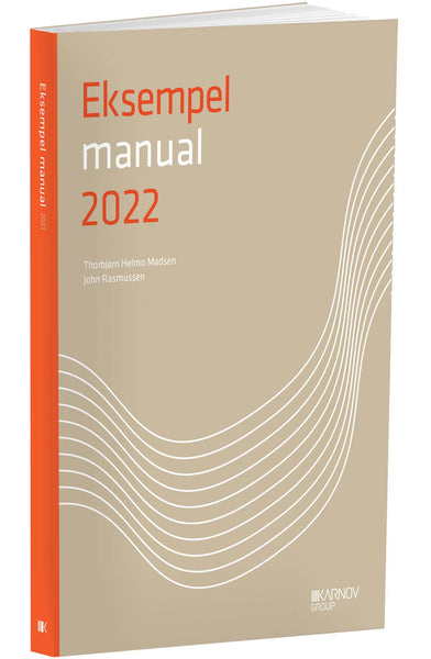 Bog: Eksempelmanual 2022