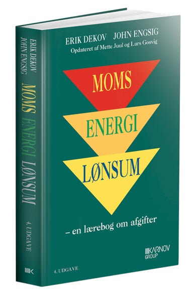 Bog: Moms - Energi - Lønsum - en lærebog om afgifter