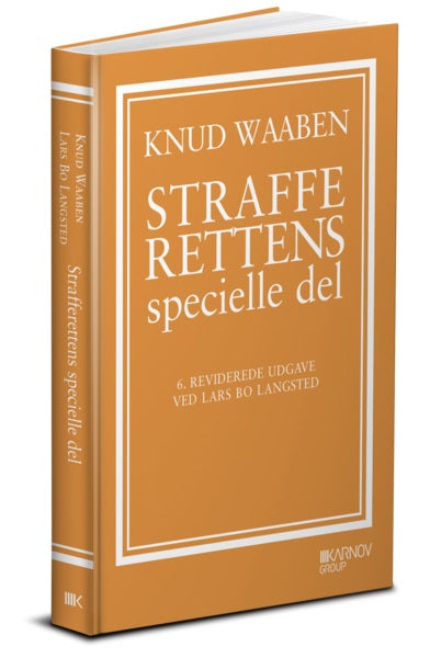 Bog: Strafferettens specielle del