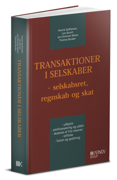 ONLINEBOG - Transaktioner i selskaber - selskabsret, regnskab og skat