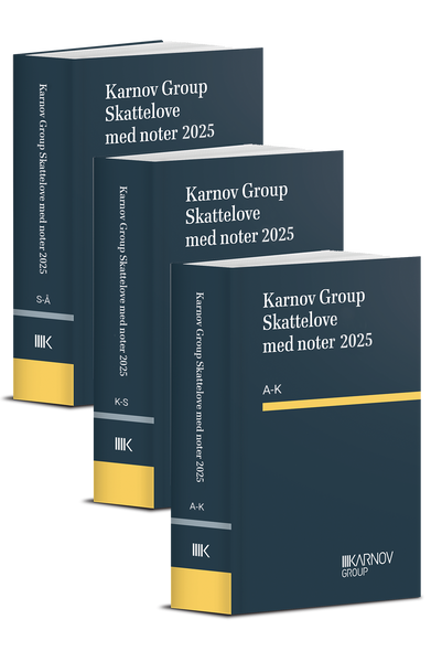 Karnov Group Skattelove med noter 2025