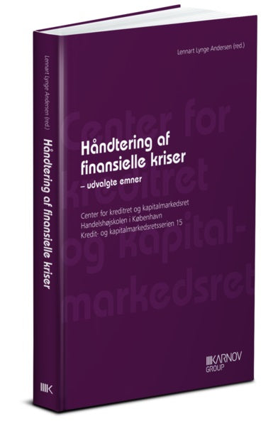 Bog: Håndtering af finansielle kriser