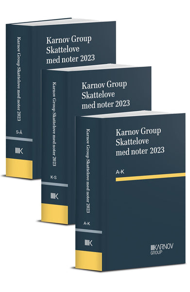 Karnov Group Skattelove med noter 2023 - Abonnement