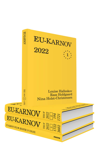 EU-Karnov 2022 - Abonnement